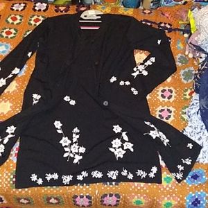 Designer Thom Smith--hand sewn cardigan